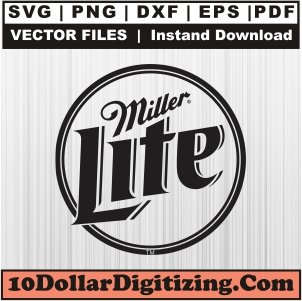 Miller-Lite-Png-Logo-High-Resolution,-Brand-Logo-Vector,-Miller-Brewing-Company-Svg-Cut-File-For-Cricut-Silhouette-Printable-Files