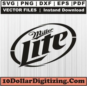 Miller-Lite-Png-Download,-Brand-Logo-Vector,-Miller-Brewing-Company-Svg-Cut-File-For-Cricut-Silhouette-Printable-Files