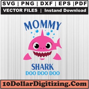 Mommy-Shark-Doo-Doo-Doo-Svg,-Mommy-Shark-Png-Vector,-Mothers-Day-Svg-Cut-File-For-Cricut-Silhouette-Printable-Files