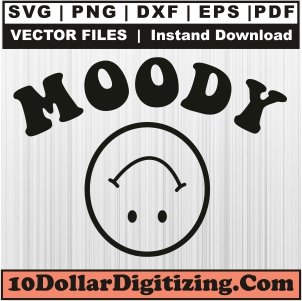 Moody-Funny-Black-Svg,-Moody-Png-Vector,-Funny-Emoji-Svg-Cut-File-For-Cricut-Silhouette-Printable-Files