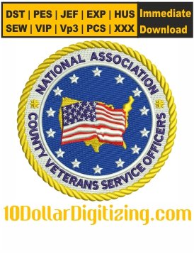 National-Association-of-County-Veterans-Service-Embroidery-Design,-NACVSO-Embroidery-Pattern,-National-Veterans-Services-Embroidery-Files-Instant-Download-