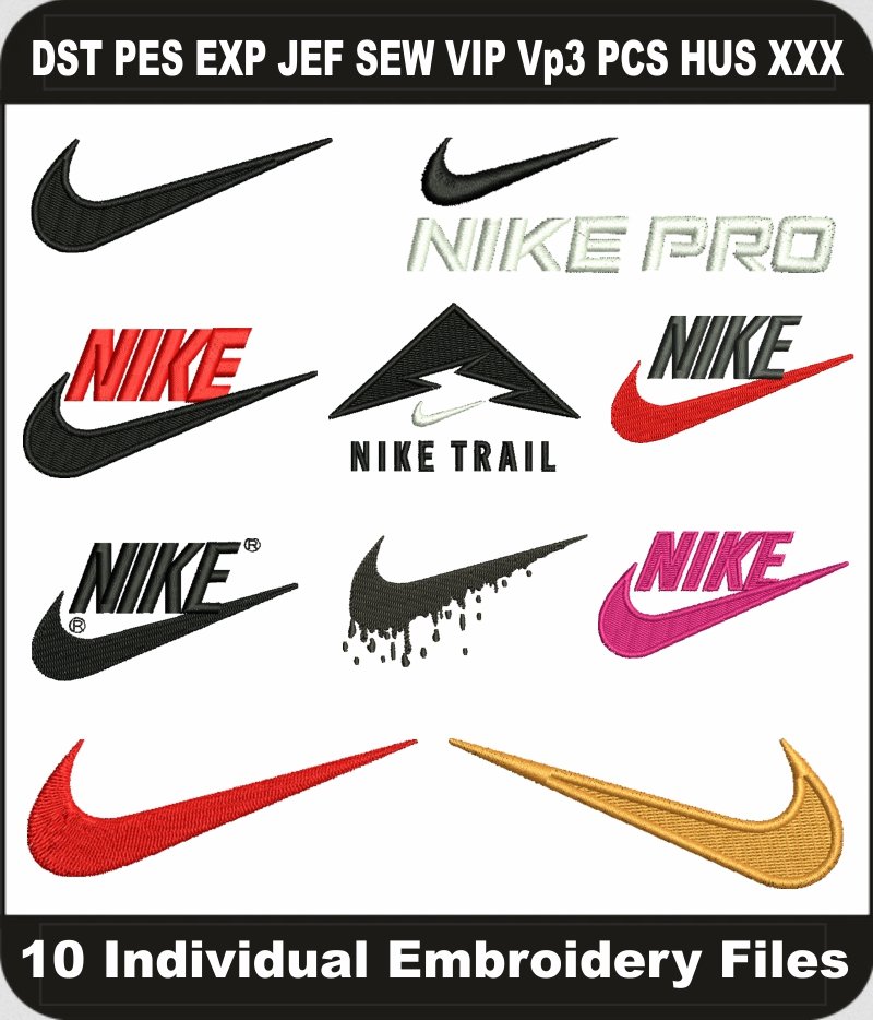 Nike-Embroidery-Designs-Bundle,-Nike-Logo-Embroidery-Pattern,-Nike-Swoosh-Embroidery-Files-Pack-Instant-Download