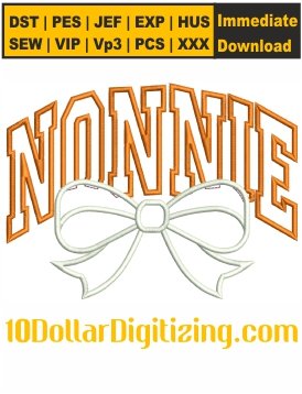 Nonnie-Applique-Embroidery-Design,-Nonnie-Outline-Embroidery-Pattern,-Mothers-Day-Embroidery-Files-Instant-Download