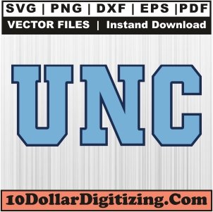 UNC-Football-Svg,-NCAA-Team-Png-Vector,-College-Sports-Svg-Cut-File-For-Cricut-Silhouette-Printable-Files