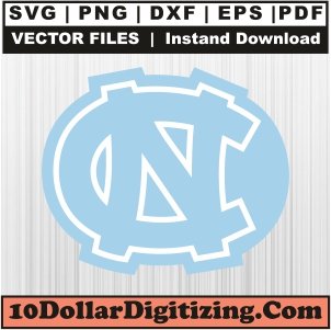 North-Tar-Heels-Svg,-Football-Team-Png-Vector,-NCAA-Svg-Cut-File-For-Cricut-Silhouette-Printable-Files