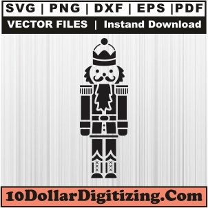 Nutcracker-Black-Svg,-Christmas-Png-Vector,-Christmas-Day-Svg-Cut-File-For-Cricut-Silhouette-Printable-Files