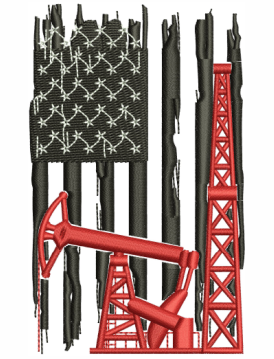 Oilfield-Flag-Embroidery-Design
