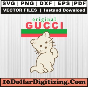 Original-Gucci-Cat-Svg,-Brand-Logo-Png-Vector,-Gucci-Svg-Cut-File-For-Cricut-Silhouette-Printable-Files