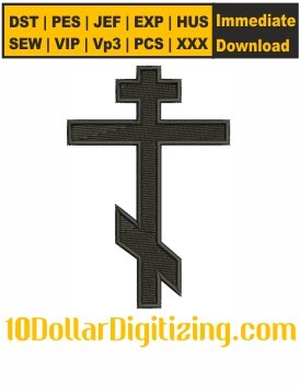 Orthodox-Cross-Embroidery-Design,-Christian-Cross-Embroidery-Pattern,-Religion-Embroidery-Files-Instant-Download