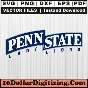 Penn-State-Lady-Lions-Svg,-Basketball-Team-Png-Vector,-Sports-Svg-Cut-File-For-Cricut-Silhouette-Printable-Files