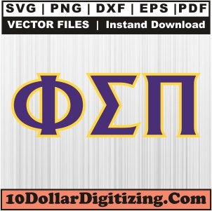 Phi-Sigma-Pi-Letter-Png-Download,-Fraternity-Vector,-Phi-Sigma-Pi-Svg-Cut-File-For-Cricut-Silhouette-Printable-Files