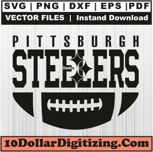 Pittsburgh-Steelers-Football-Logo-Svg,-NFL-Png-Vector,-Sports-Svg-Cut-File-For-Cricut-Silhouette-Printable-Files