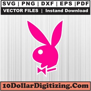 Playboy-Bunny-Svg,-Playboy-Logo-Png-Vector,-Brand-Svg-Cut-File-For-Cricut-Silhouette-Printable-Files