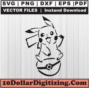 Pokemon-Pikachu-Pokeball-Svg,-Pikachu-Png-Vector,-Pikachu-with-Pokeball-Svg-Cut-File-For-Cricut-Silhouette-Printable-Files