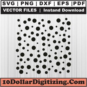 Polka-Dots-Svg,-Seamless-Polka-Dots-Png-Vector,-Polka-Dot-Svg-Cut-File-For-Cricut-Silhouette-Printable-Files