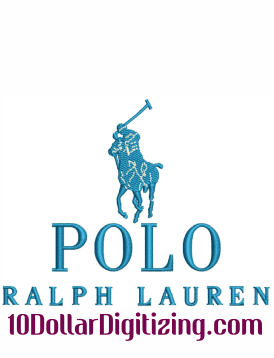 ralph lauren polo embroidery design