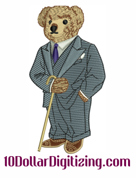 Polo Bear By Ralph Lauren Embroidery File Design Pattern Dst Pes Jef Exp