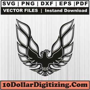 Pontiac-Firebird-Png-High-Resolution,-Pontiac-Car-Vector,-Firebird-Symbol-Svg-Cut-File-For-Cricut-Silhouette-Printable-Files