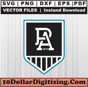 Port-Adelaide-Football-Club-Svg,-Australian-Rules-Football-Team-Png-Vector,-Sports-Svg-Cut-File-For-Cricut-Silhouette-Printable-Files