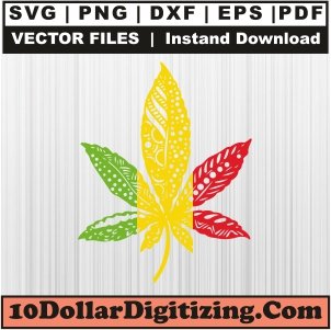 Pot-Leaf-Svg,-Cannabis-Leaf-Png,-Weed-Leaf-Vector,-Marijuana-Leaf--Svg-Cut-File-For-Cricut-Silhouette-Printable-Files