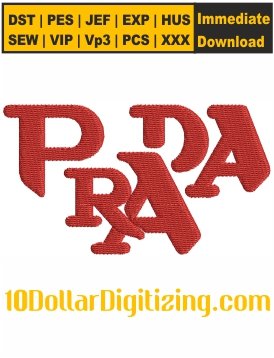 Prada-Logo-Embroidery-Design,-Brand-Logo-Embroidery-File,-Luxury-Fashion-Logo-Embroidery-Pattern,-Prada-Embroidery-Files-Instant-Download