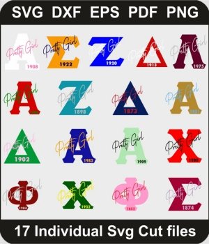 Pretty-Girl-Svg-Bundle,-Greek-Letter-Png-Pack,-Sorority-Svg-Cut-File-For-Cricut-Silhouette-Printable-Files