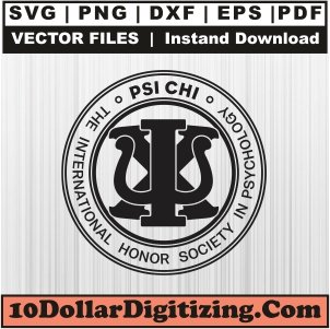 Psi-Chi-Circle-Logo-Png-Download,-Fraternity-Vector,-Psi-Chi-Svg-Cut-File-For-Cricut-Silhouette-Printable-Files