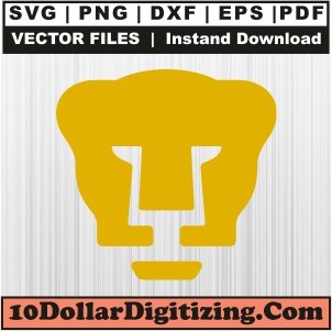 Pumas-Unam-Svg,-Brand-Logo-Png-Vector,-Pums-Symbol-Svg-Cut-File-For-Cricut-Silhouette-Printable-Files