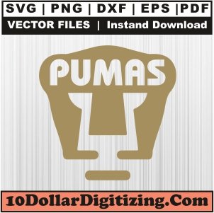 Pumas-Unam-Logo-PNG-Vector,-Football-Club-Svg-Cut-File-For-Cricut-Silhouette-Printable-Files
