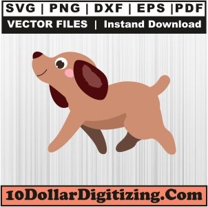 Puppy-Dog-Svg,-Dog-Png-Vector,-Baby-Dog--Svg-Cut-File-For-Cricut-Silhouette-Printable-Files
