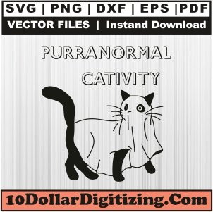 Paranormal-Cativity-Cat-Svg,-Halloween-Ghost-Cat-Png-Vector,-Cat-Lover-Svg-Cut-File-For-Cricut-Silhouette-Printable-Files