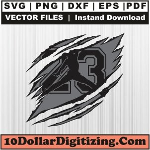 Ripped-Jordan-23-Svg,-Brand-Logo-Png-Vector,-Air-Jordan-Svg-Cut-File-For-Cricut-Silhouette-Printable-Files
