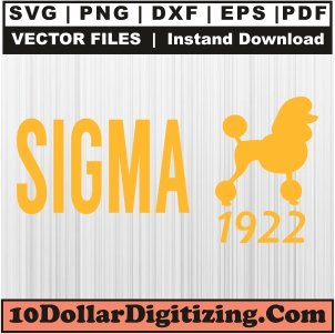 Sigma-Gamma-Rho-Poodle-Svg,-Sorority-Png-Vector,-SGRho-Svg-Cut-File-For-Cricut-Silhouette-Printable-Files