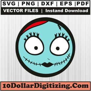 Sally-Circle-Face-Svg,-Nightmare-Before-Christmas-Png-Vector,-Sally-Face-Svg-Cut-File-For-Cricut-Silhouette-Printable-Files