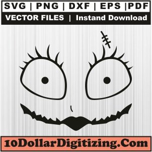 Sally-Skellington-Face-Svg,-Sally-Png-Vector,-Nightmare-Before-Christmas-Svg-Cut-File-For-Cricut-Silhouette-Printable-Files