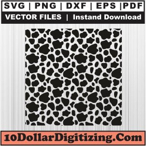 Cow-Print-Svg,-Animals-Print-Png-Vector,-Seamless-Cow-Print-Svg-Cut-File-For-Cricut-Silhouette-Printable-Files