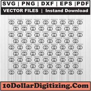 Seamless-Gucci-Pattern-Svg,-Gucci-Logo-Png-Vector,-Brand-Svg-Cut-File-For-Cricut-Silhouette-Printable-Files