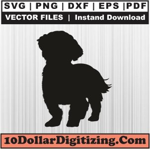 Shih-Tzu-Dog-Svg,-Dog-Png-Vector,-Shih-Tzu-Svg-Cut-File-For-Cricut-Silhouette-Printable-Files