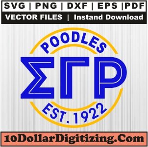 SGRho-Poodles-1922-Svg,-Sigma-Gamma-Rho-Png-Vector,-Sorority-Svg-Cut-File-For-Cricut-Silhouette-Printable-Files