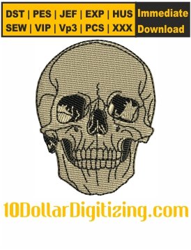 Skull-Embroidery-Design,-Skull-Head-Embroidery-Pattern,-Skeleton-Embroidery-File,-Skull-Face-Embroidery-Files-Instant-Downlaod