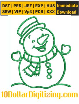 Snowman-Embroidery-Design