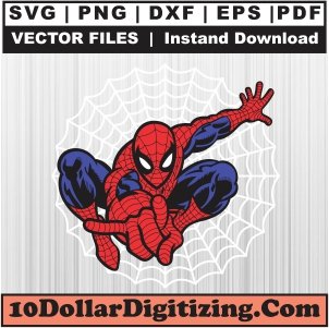 Spider-Man-Svg,-Spederman-Web-Png-Vector,-Superhero-Svg-Cut-File-For-Cricut-Silhouette-Printable-Files