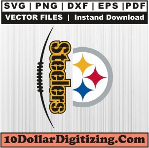 Steelers-Ball-Svg,-Pittsburgh-Steelers-Logo-Png-Vector,-Football-Svg-Cut-File-For-Cricut-Silhouette-Printable-Files
