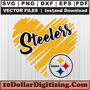 Steelers-Glitter-Heart-Svg,-Football-Team-Png-Vector,-Pittsburgh-Steelers-Svg-Cut-File-For-Cricut-Silhouette-Printable-Files