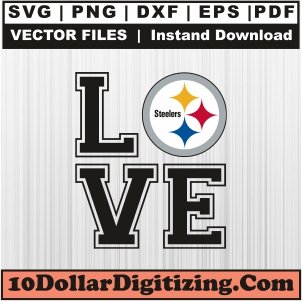 Steelers-Love-Png,-Pittsburgh-Steelers-Vector,-Football-Team-Svg-Cut-File-For-Cricut-Silhouette-Printable-Files