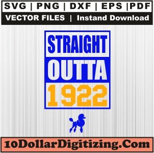 Straight-Outta-1922-Svg,-Sigma-Gamma-Rho-Png-Vector,-College-Sorority-Svg-Cut-File-For-Cricut-Silhouette-Printable-Files