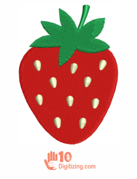 Strawberry-Embroidery-Design