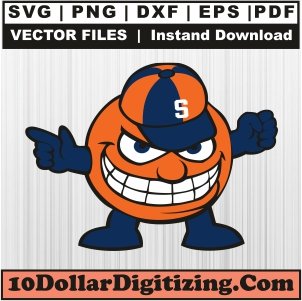 Syracuse-Otto-Logo-Svg,-Basketball-Team-Png-Vector,-Sports-Svg-Cut-File-For-Cricut-Silhouette-Printable-Files