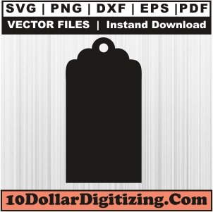 Gift-Shape-Tag-Template-Svg,-Tag-Png-Vector,-Tag-Banner-Svg-Cut-File-For-Cricut-Silhouette-Printable-Files