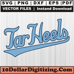 Tar-Heels-Svg,-NCAA-Team-Png-Vector,-Football-Team-Svg-Cut-File-For-Cricut-Silhouette-Printable-Files